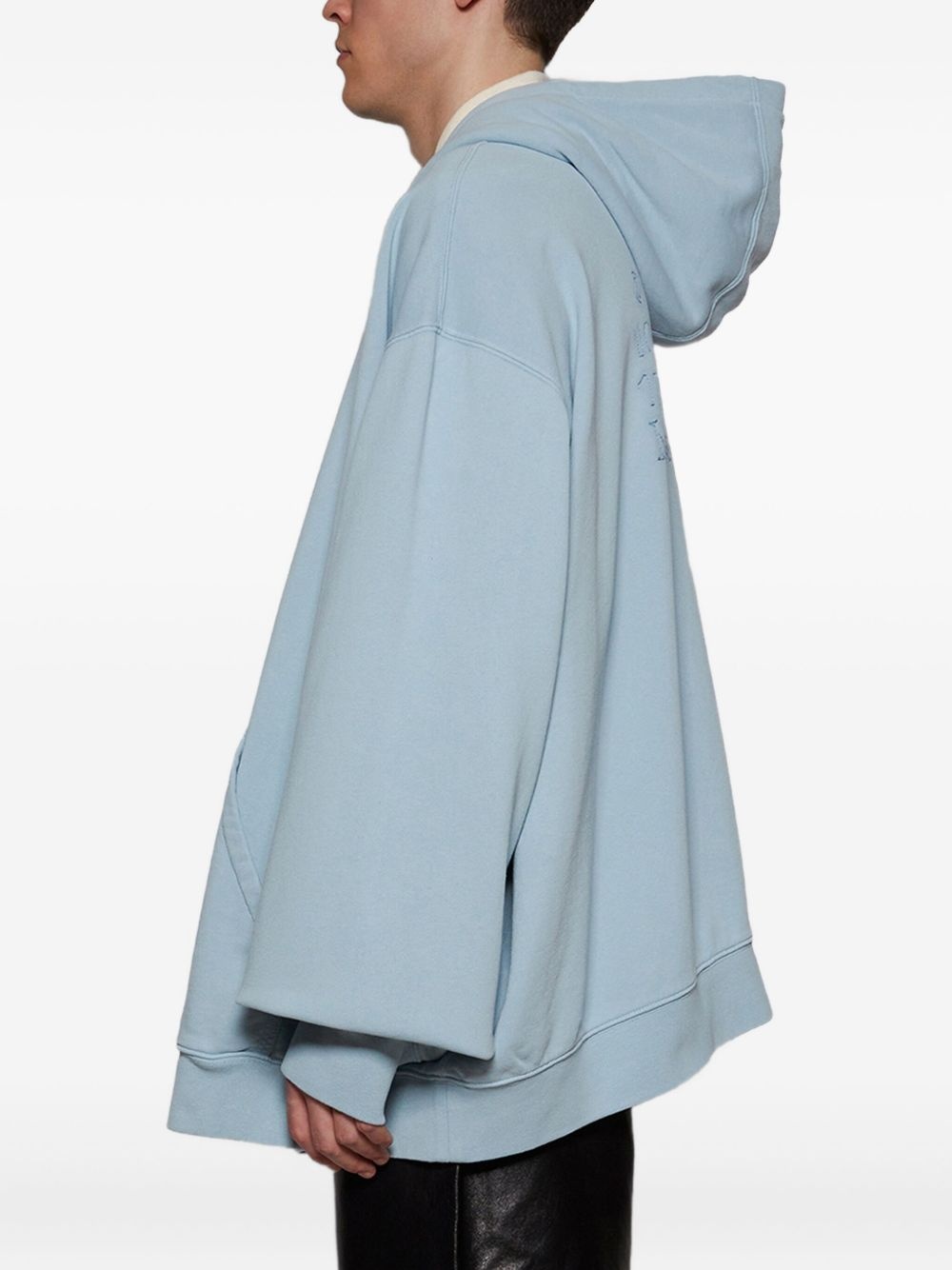 hooded zip-up jacket - 4
