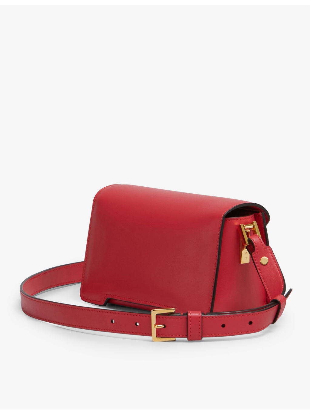 Trunkaroo branded-hardware leather shoulder bag - 3