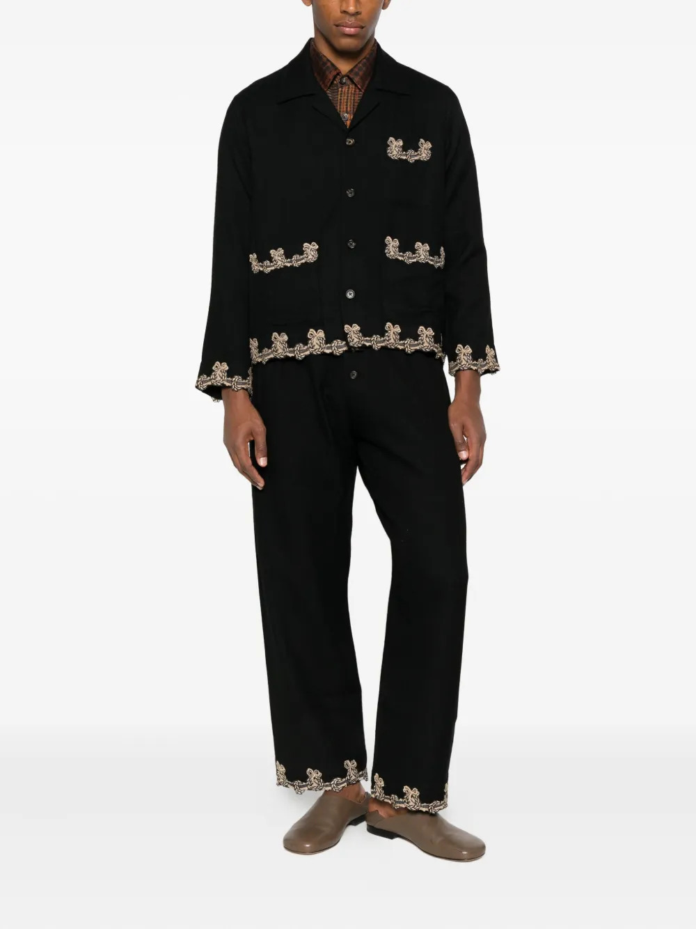 BODE - Men Laurelist Overshirt - 1