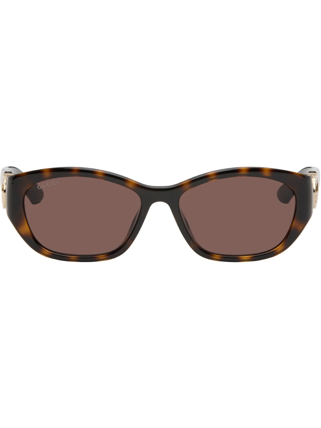 Brown Hailey Round Sunglasses - 1
