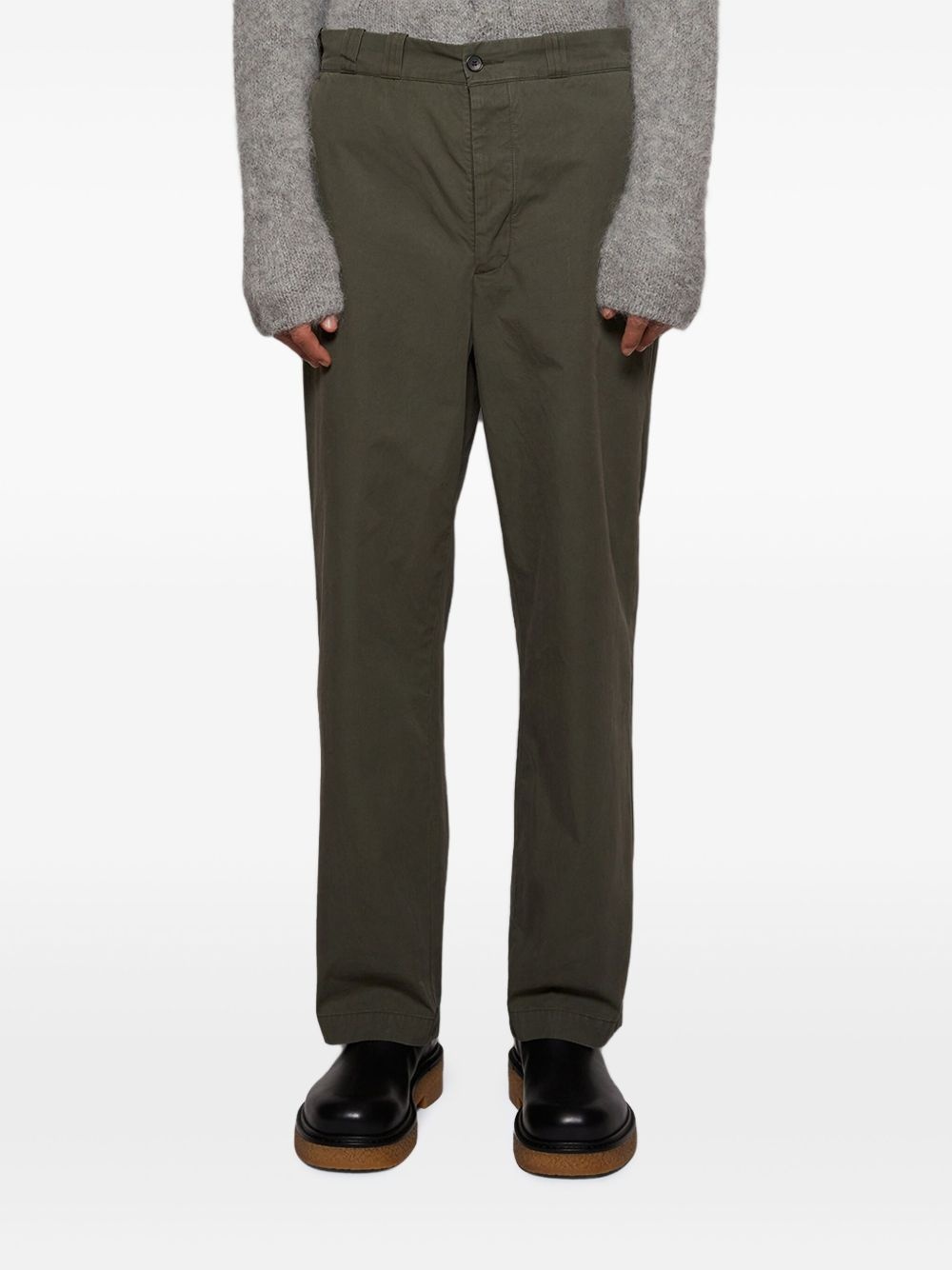 straight-leg trousers - 3