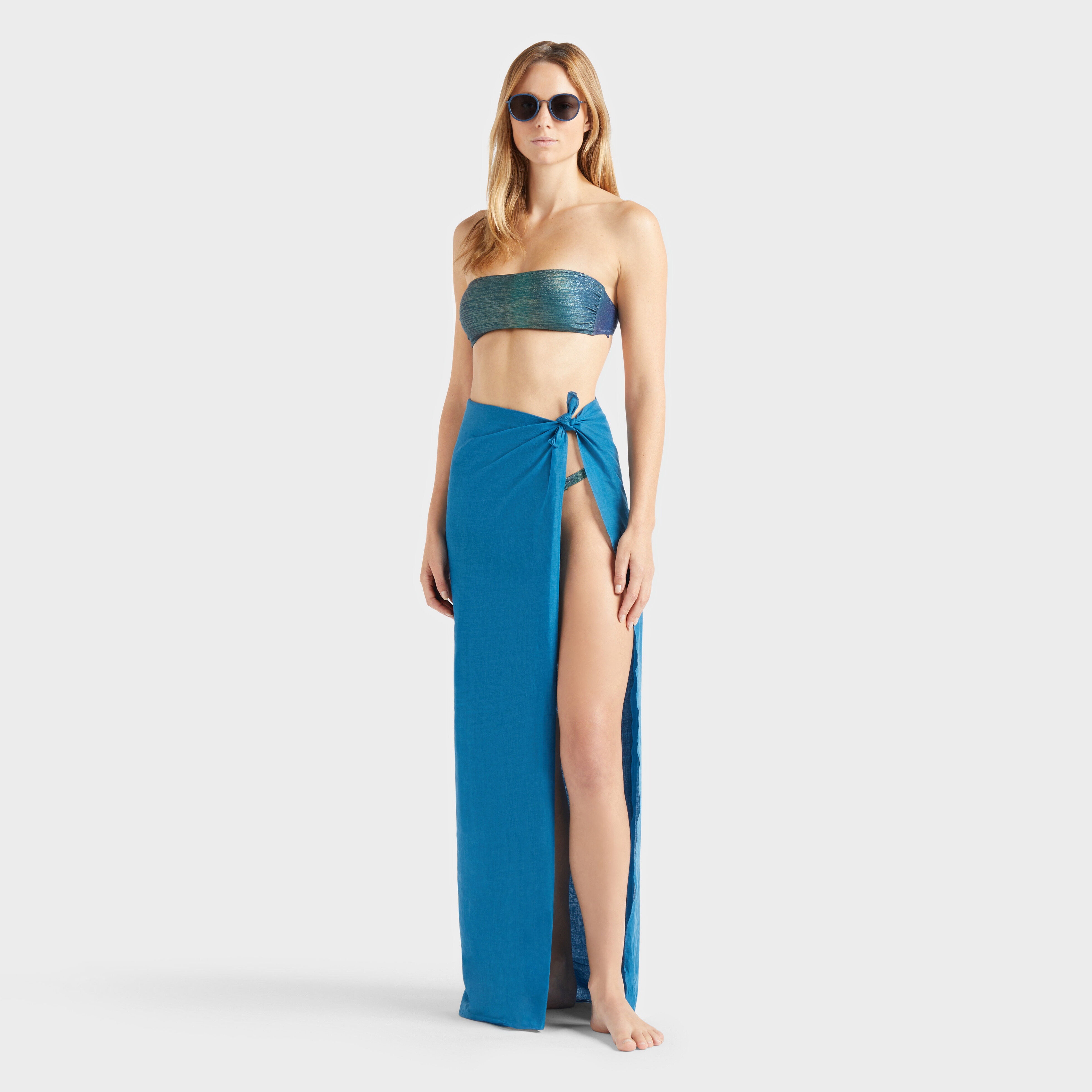 Women Bra-Style Bikini Top Rainbow - 4