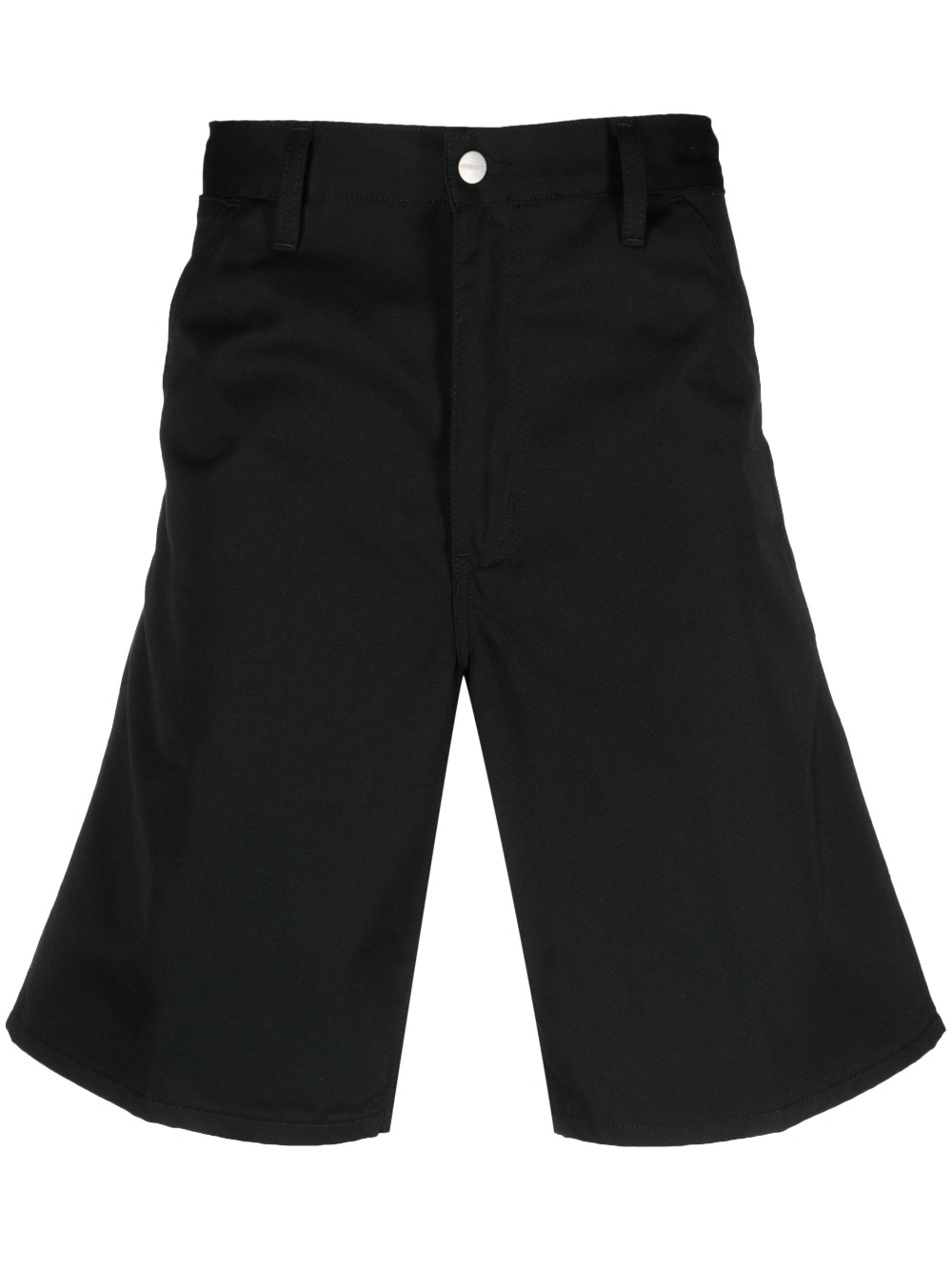 logo-patch knee-length bermuda shorts - 1