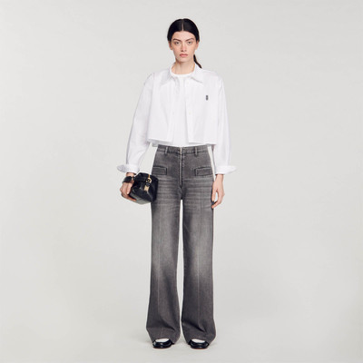 Sandro FADED FLARED JEANS outlook