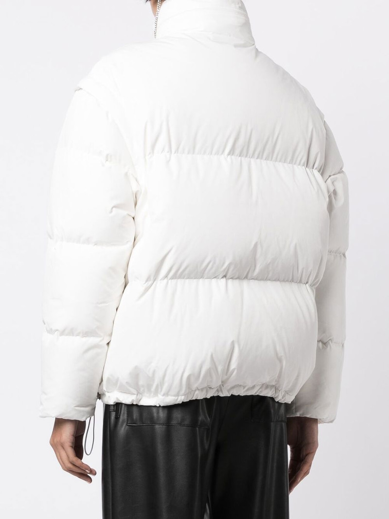 logo-patch puffer jacket 4