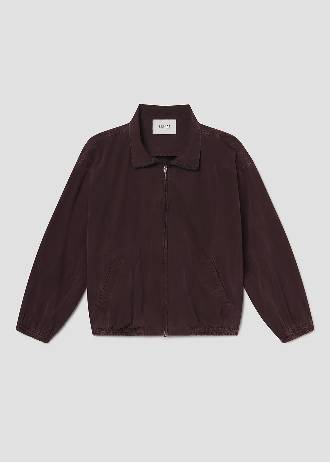 MARSHALL WINDBREAKER IN CREASED PUCE - 1