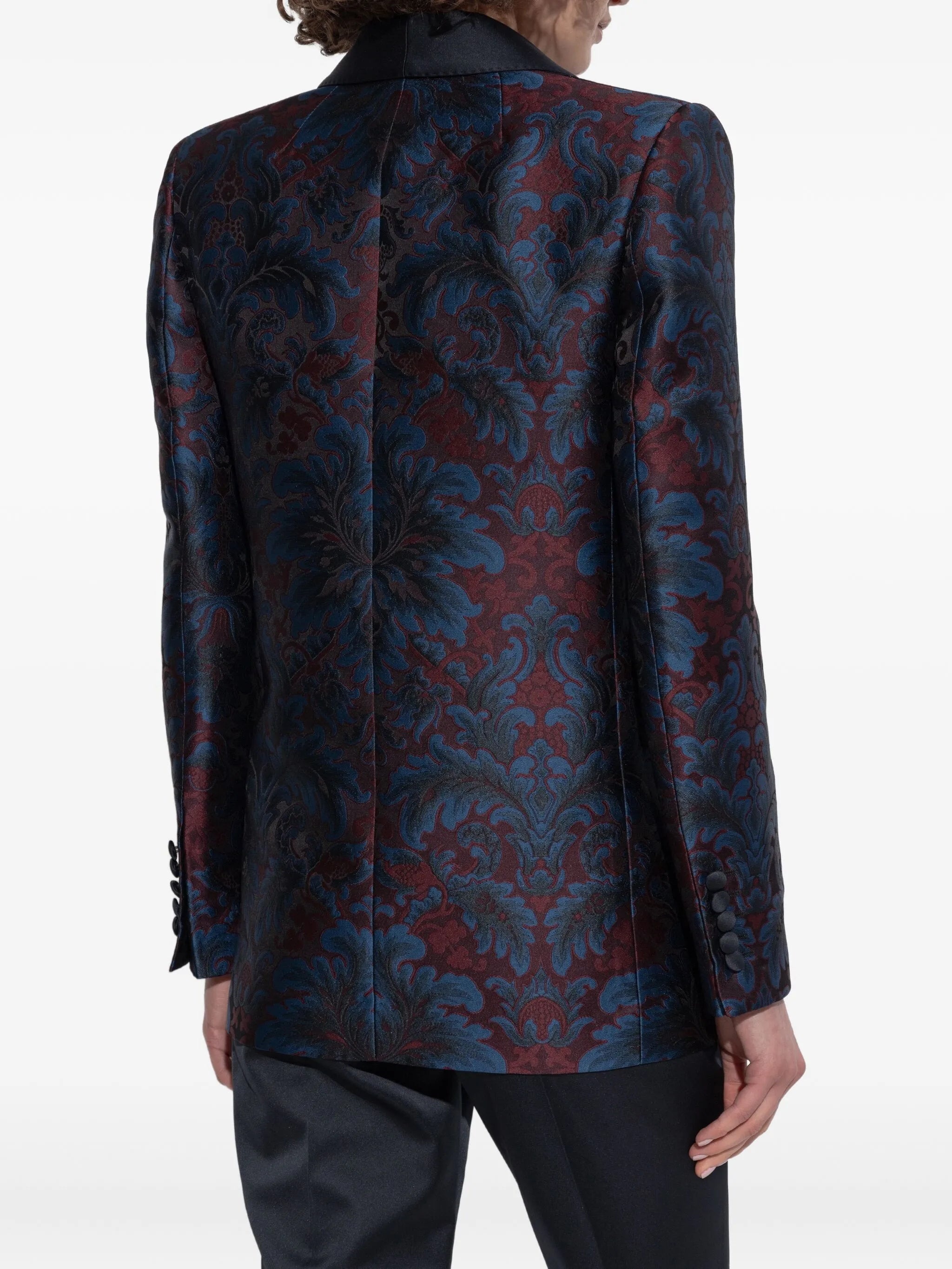Etro Paisley-pattern Shawl-lapel Blazer - 2