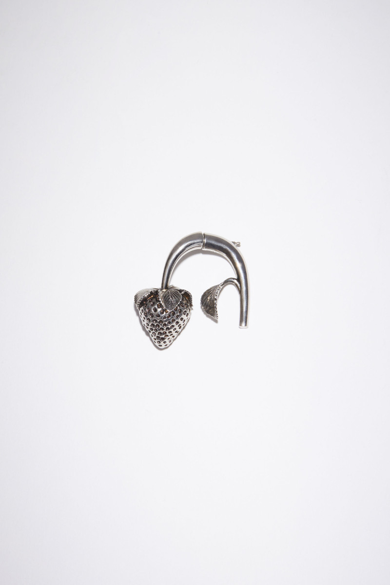 Strawberry earring - Antique Silver 1