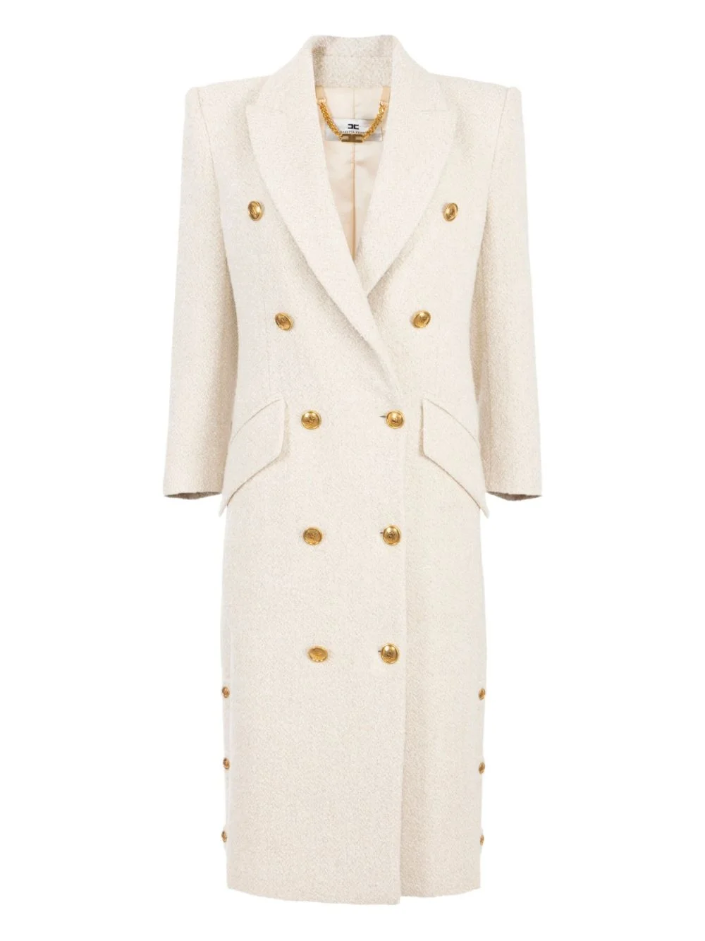 double-breasted coat - 1