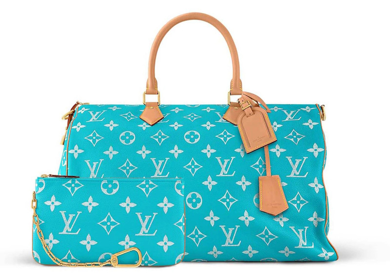 Louis Vuitton Louis Vuitton Speedy P9 Bandouliere 50 Turquoise outlook