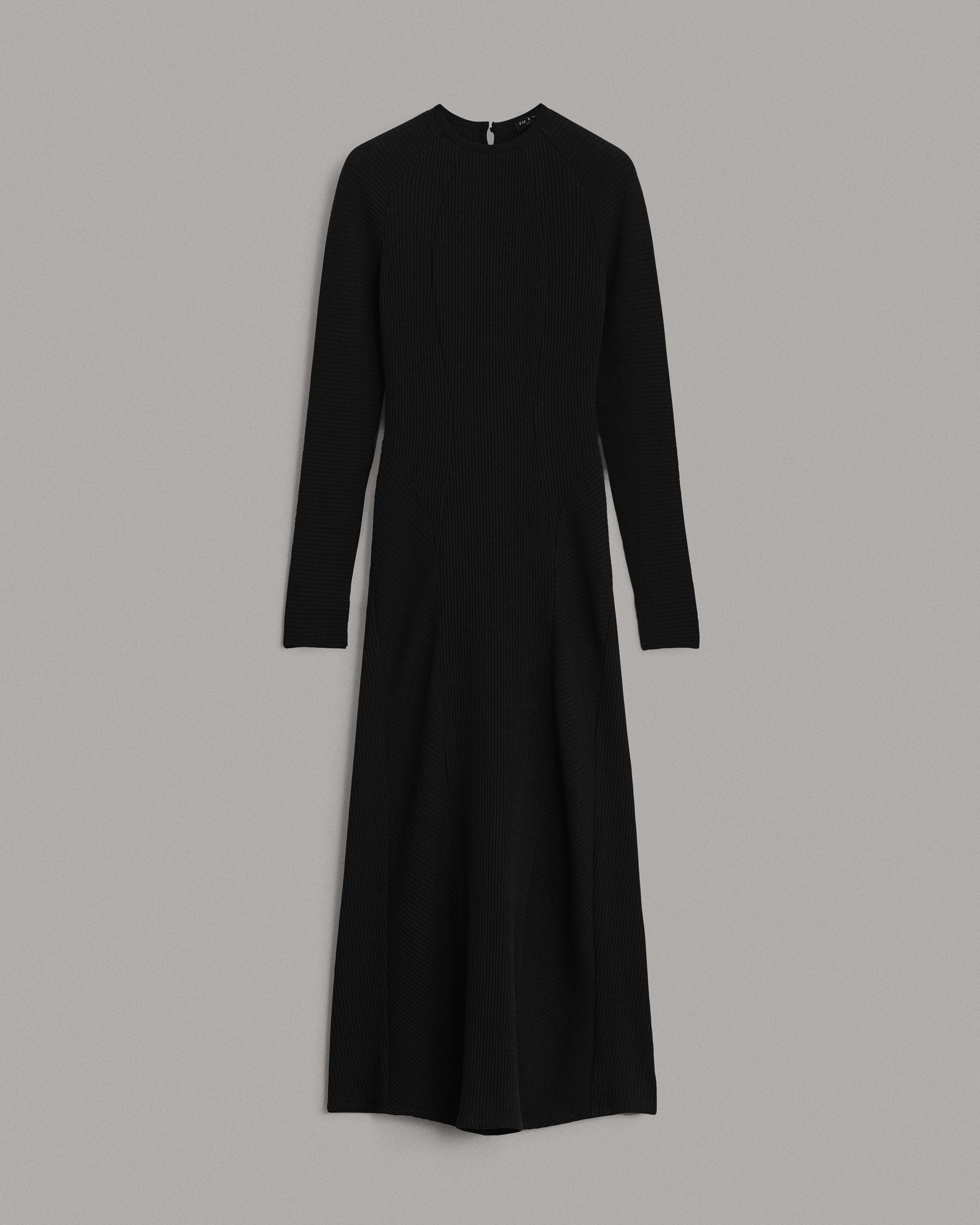 Echo Rib Long Sleeve Midi Dress
Cotton Dress - 2