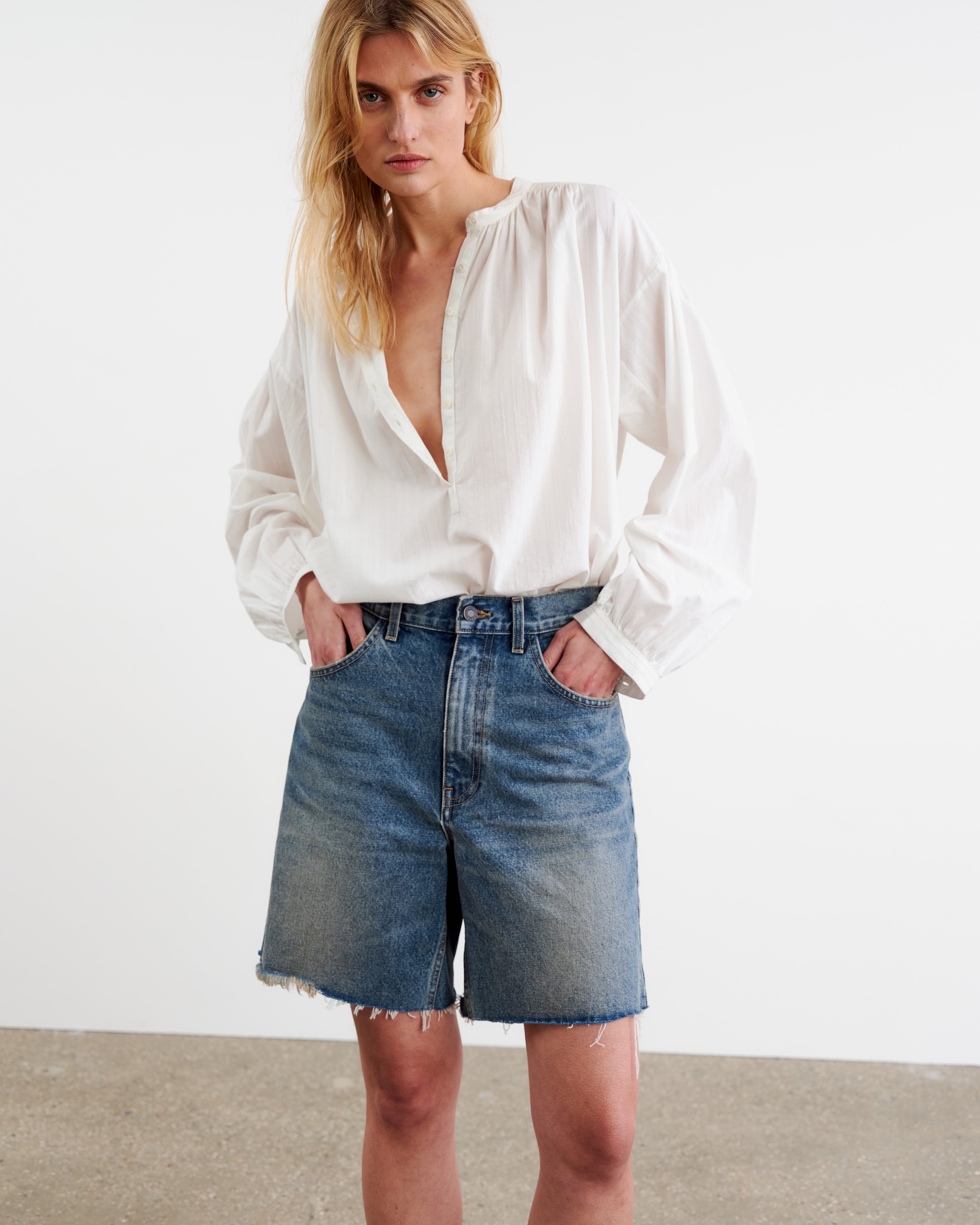 RUSSEL DENIM SHORT - 4