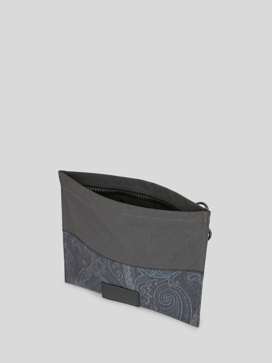 PAISLEY COLOR BLOCK SHOULDER BAG - 4