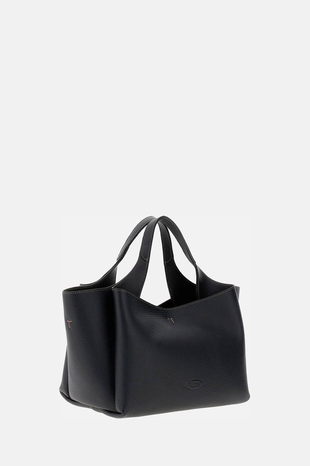 MINI LEATHER TOTE BAG - 2