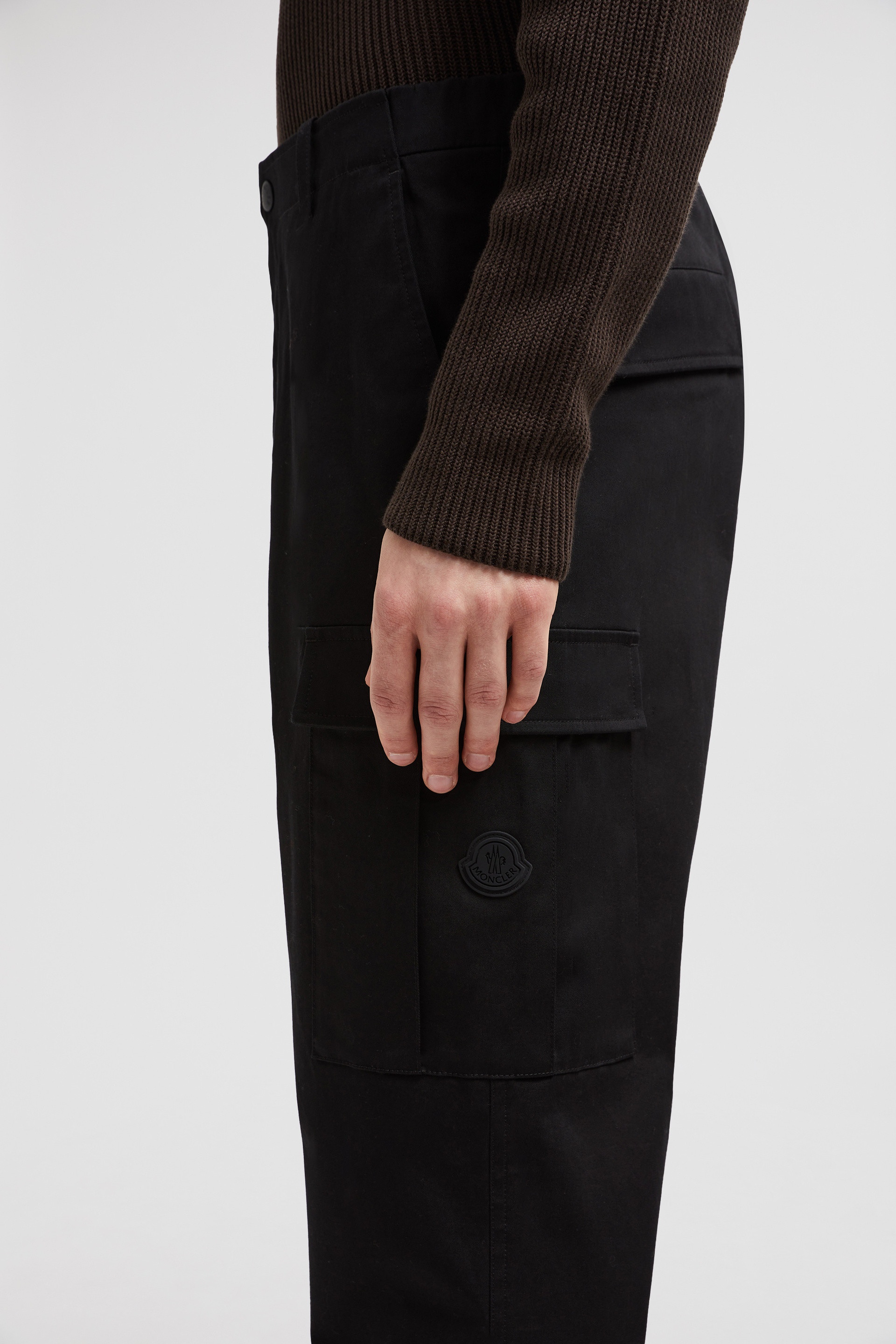 Cotton Gabardine Cargo Pants - 4