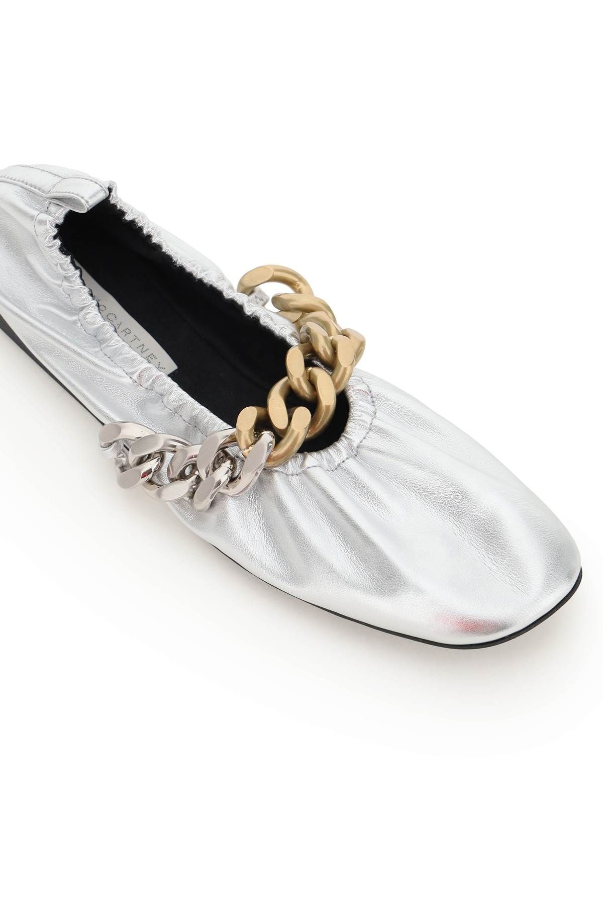 FALABELLA CHAIN BALLET FLATS - 4