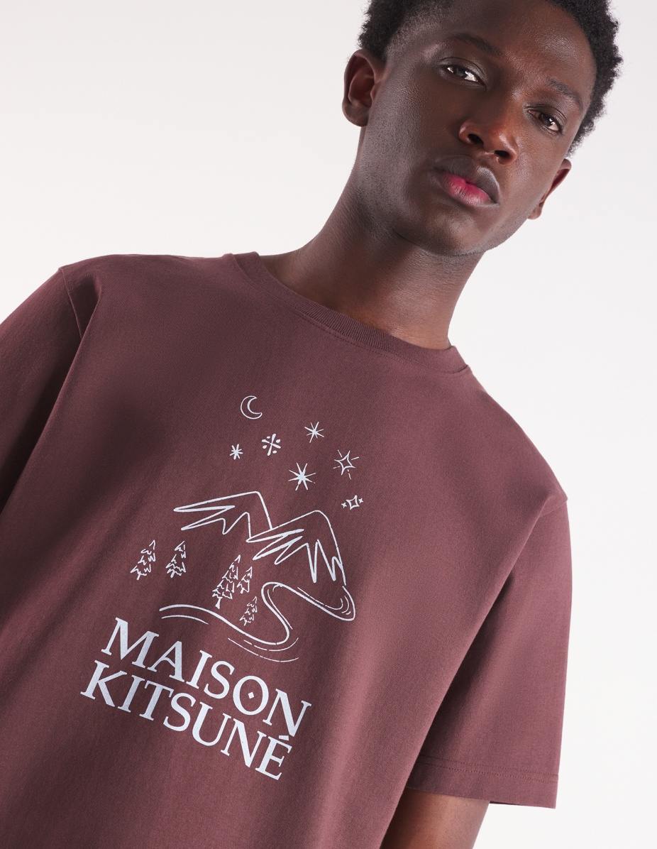 SKETCHED LANDSCAPE COMFORT TEE-SHIRT - 4