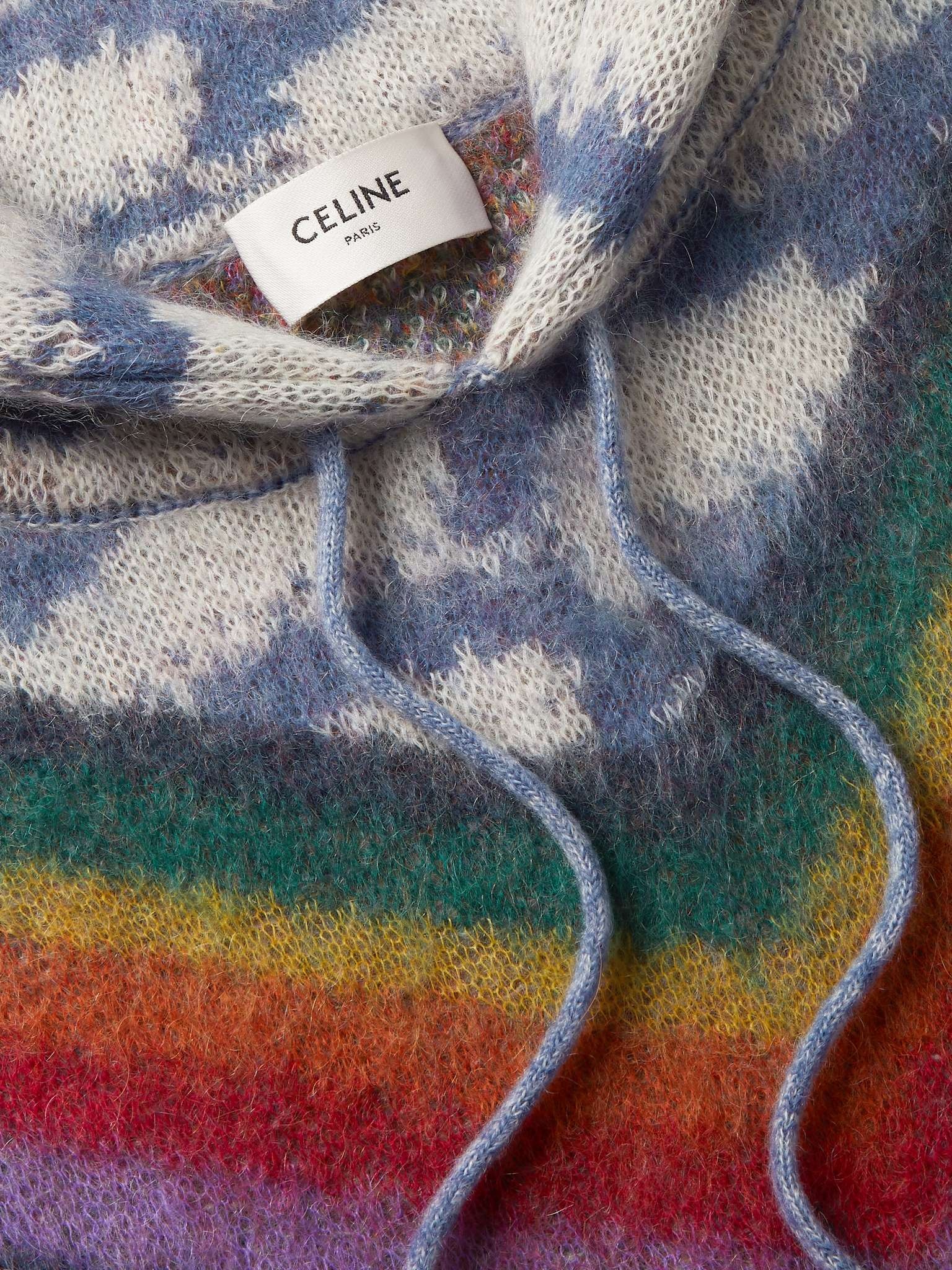 Oversized Mohair-Jacquard Hoodie - 5