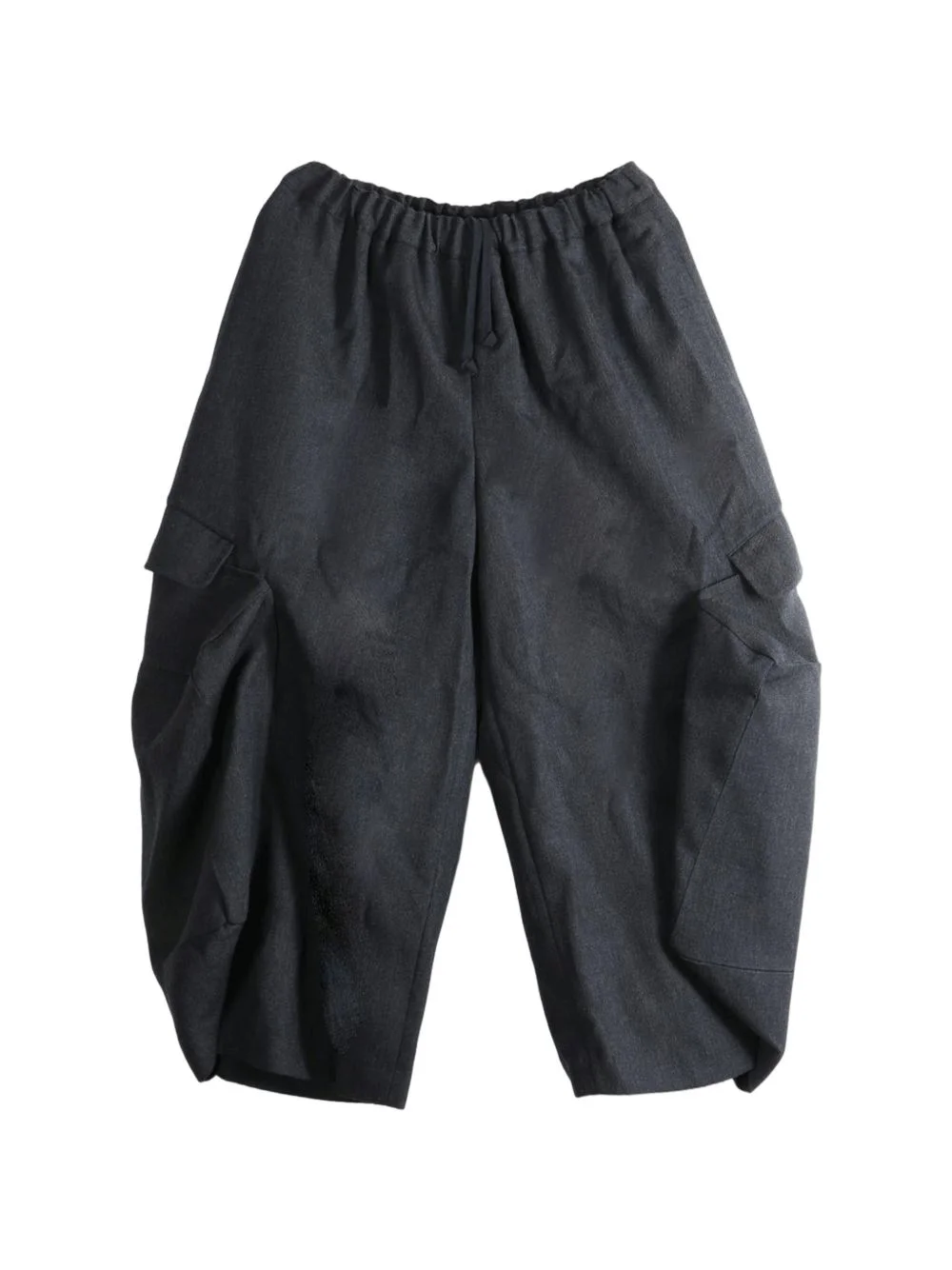 cropped cargo trousers - 1