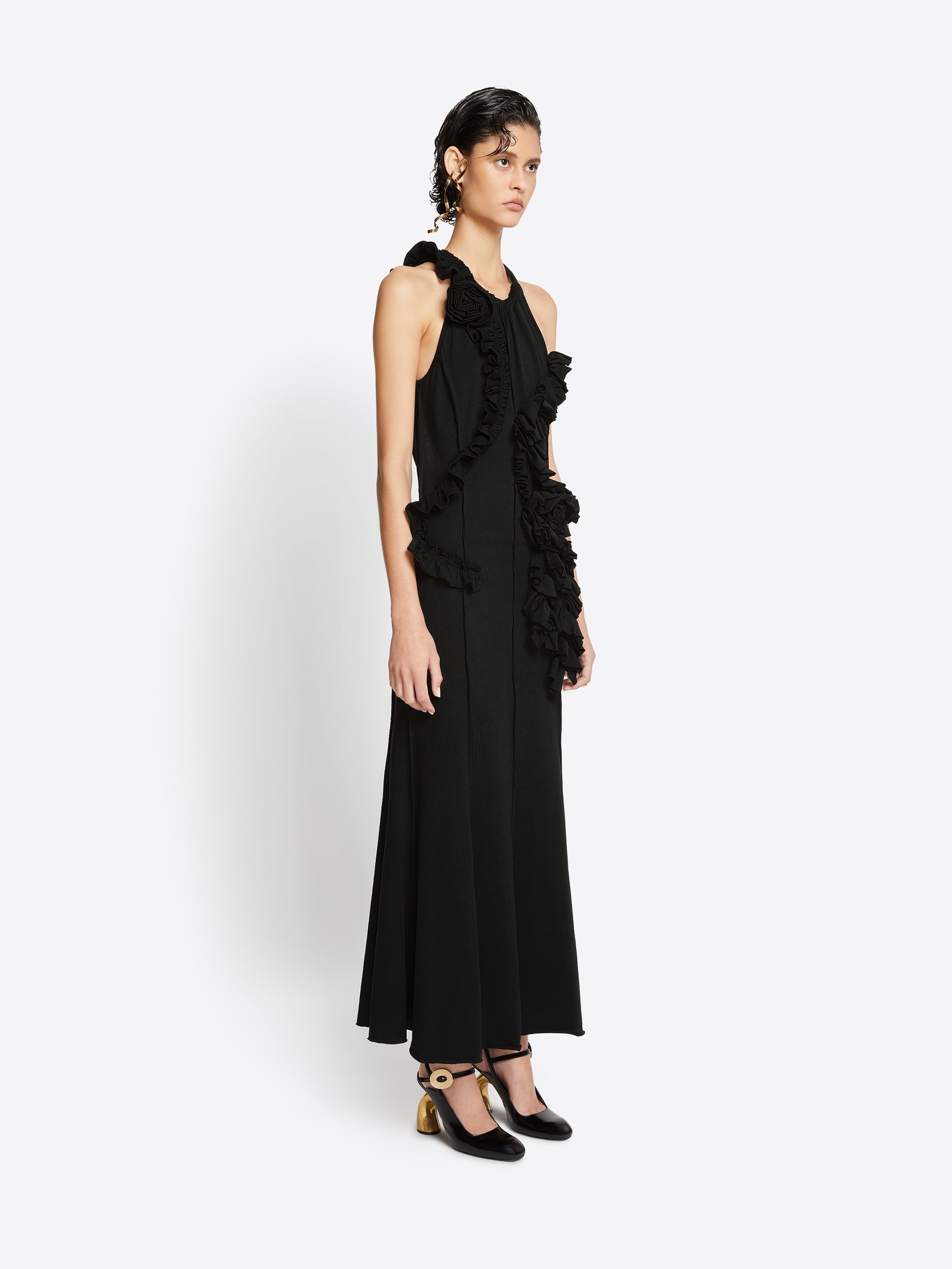 RUFFLED DRESS - 3