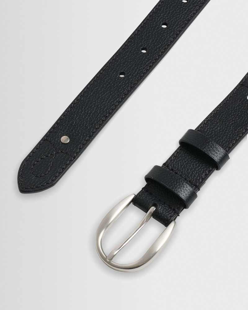 Calsen - Black Western Leather Belt 3