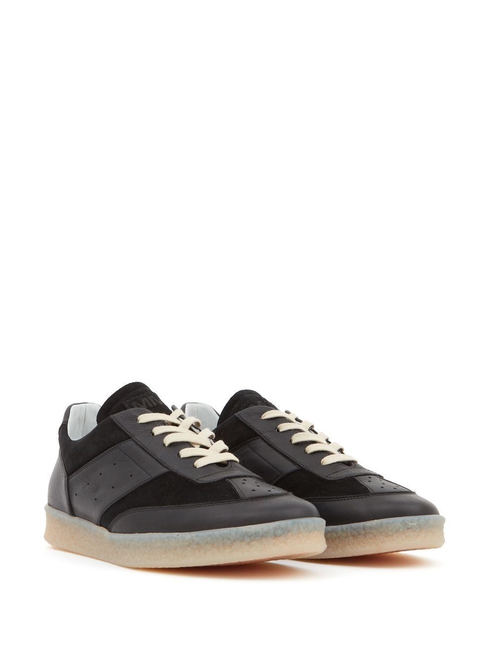 lace-up low-top sneakers - 2