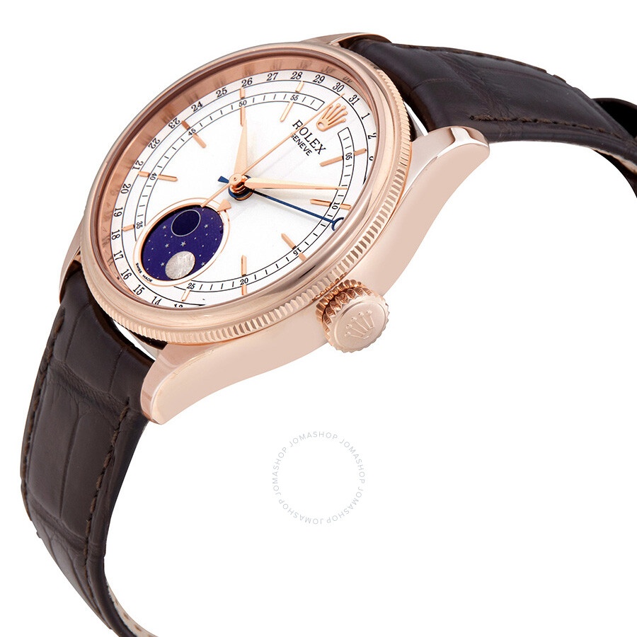 Rolex Cellini Automatic Moonphase 18kt Everose Gold Men's Watch 50535WSBRL - 2
