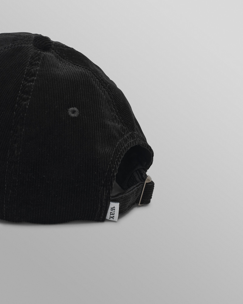 Spencer - Black Corduroy Sports Cap 5
