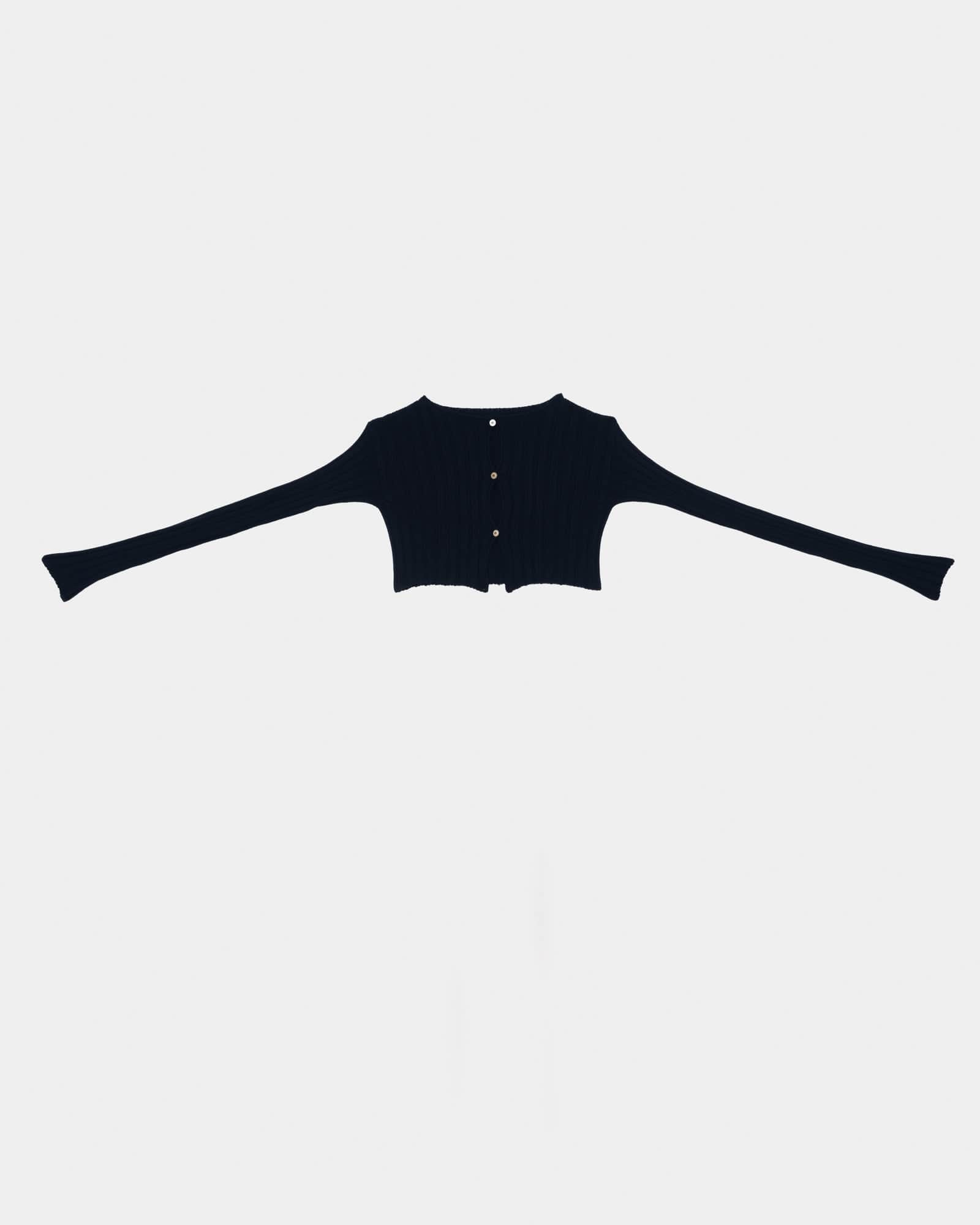 Macau Cardigan - Organic Cotton Rib - 6