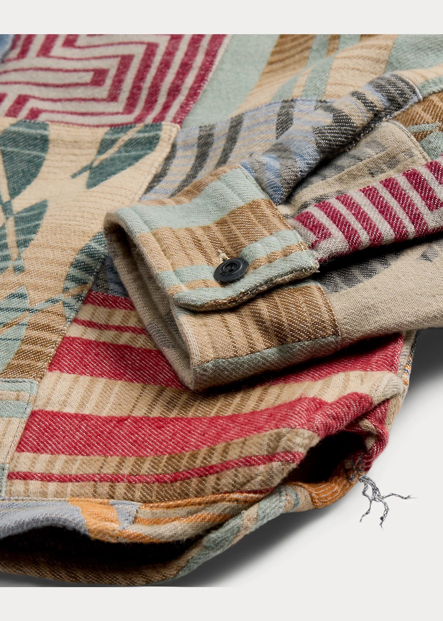Patchwork Jacquard Workshirt - 5