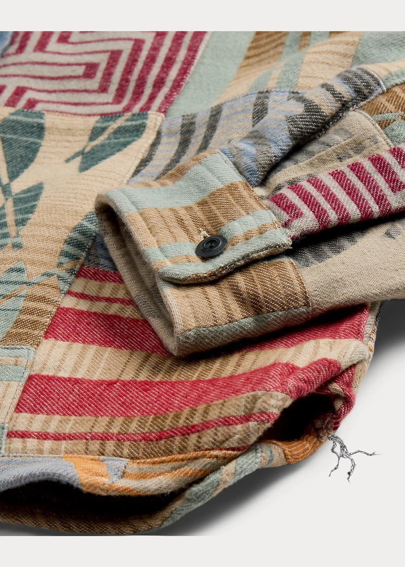 Patchwork Jacquard Workshirt 5