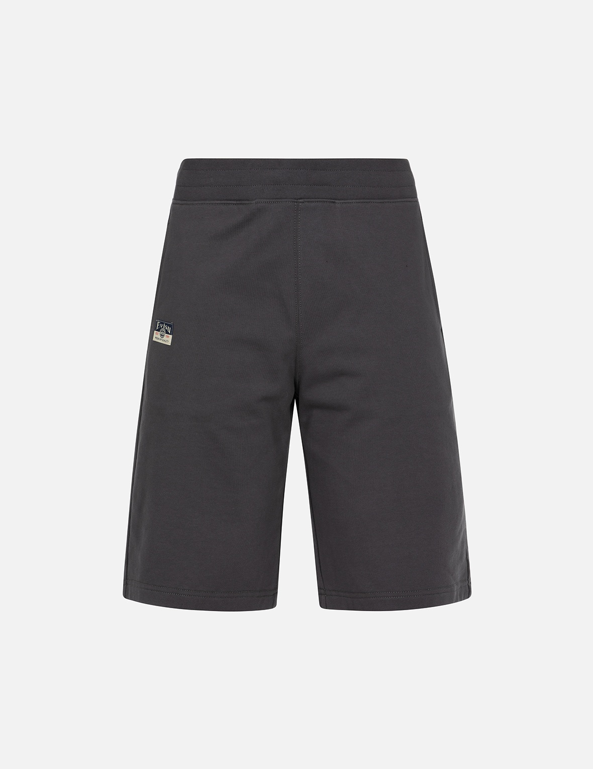 EVISU LOGO PRINT REGULAR FIT SWEAT SHORTS | REVERSIBLE EVISU LOGO PRINT REGULAR FIT SWEAT SHORTS | REVERSIBLE