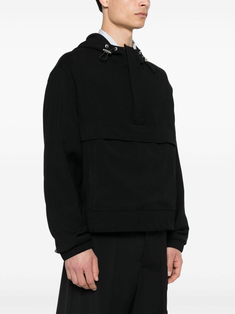 AMI Paris windbreaker hooded jacket outlook