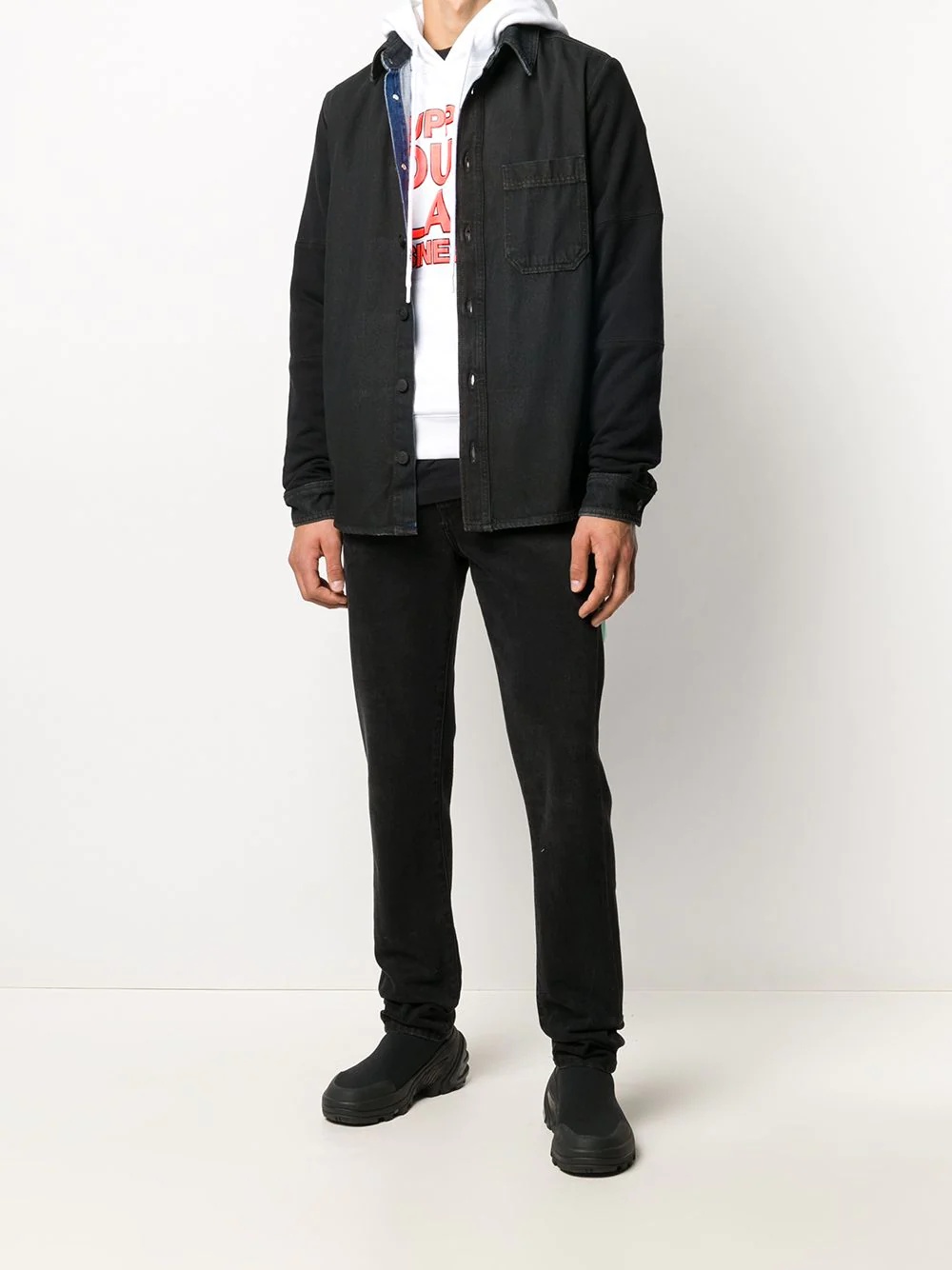 Arrows denim shirt - 2