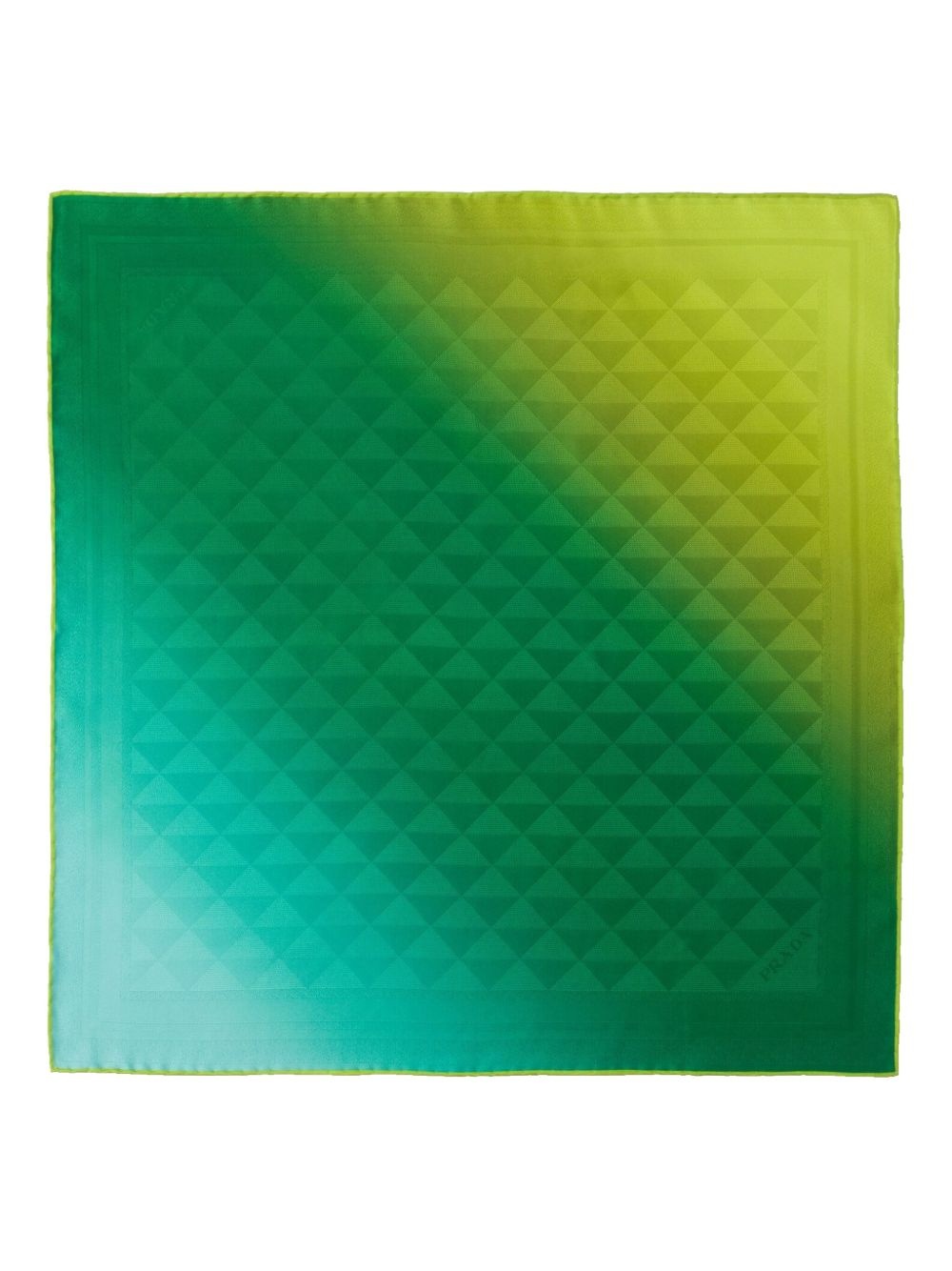 printed silk scarf - 2