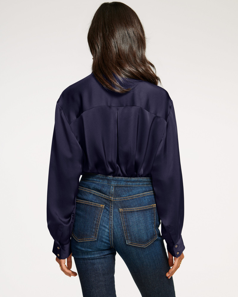 Kolby Oversized Button Down Blouse 4