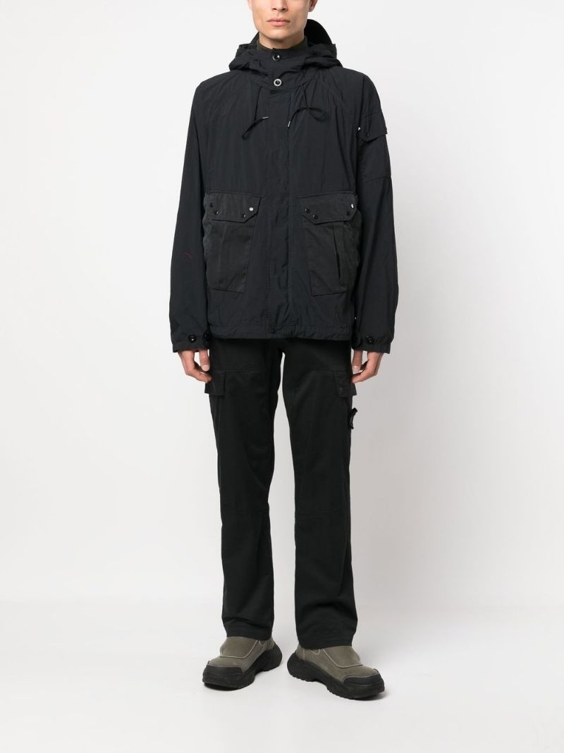 Ten C cargo-pocket hooded jacket outlook