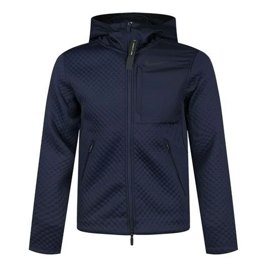 Nike Full-length zipper hooded training Jacket Blue BV3999-452 - 1