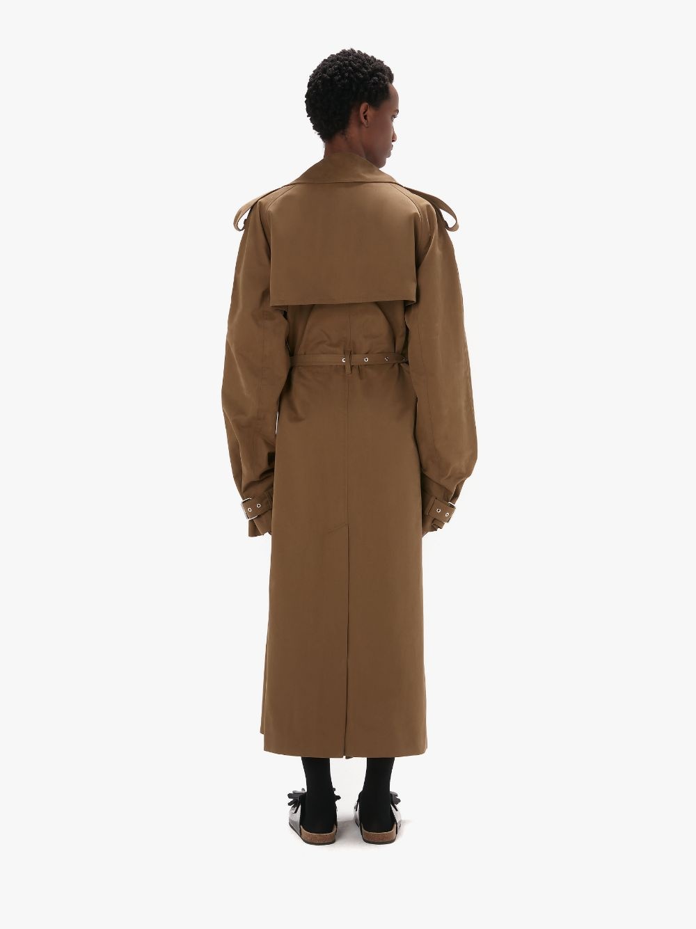 COTTON DRILL TRENCH COAT - 3