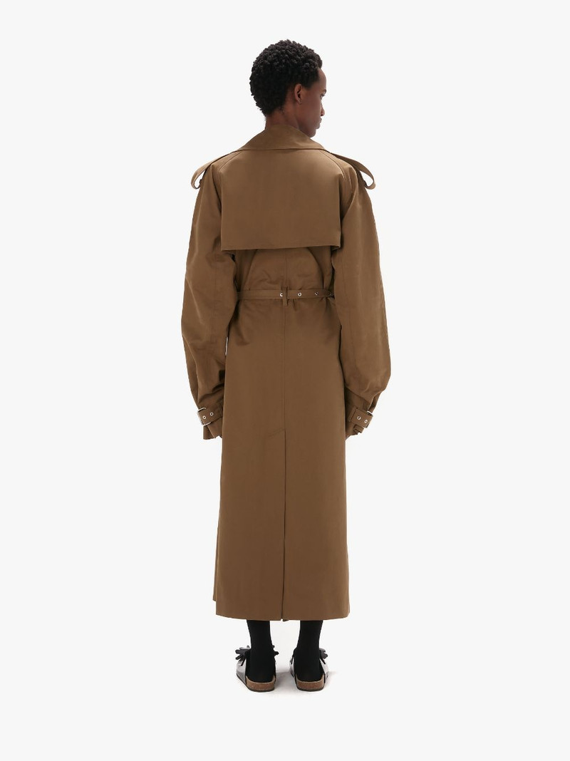 COTTON DRILL TRENCH COAT 3