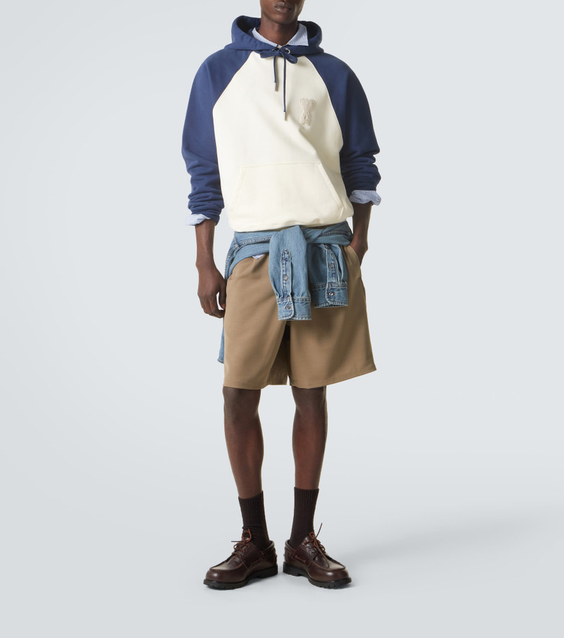AMI Paris Ami de Cœur cotton hoodie outlook