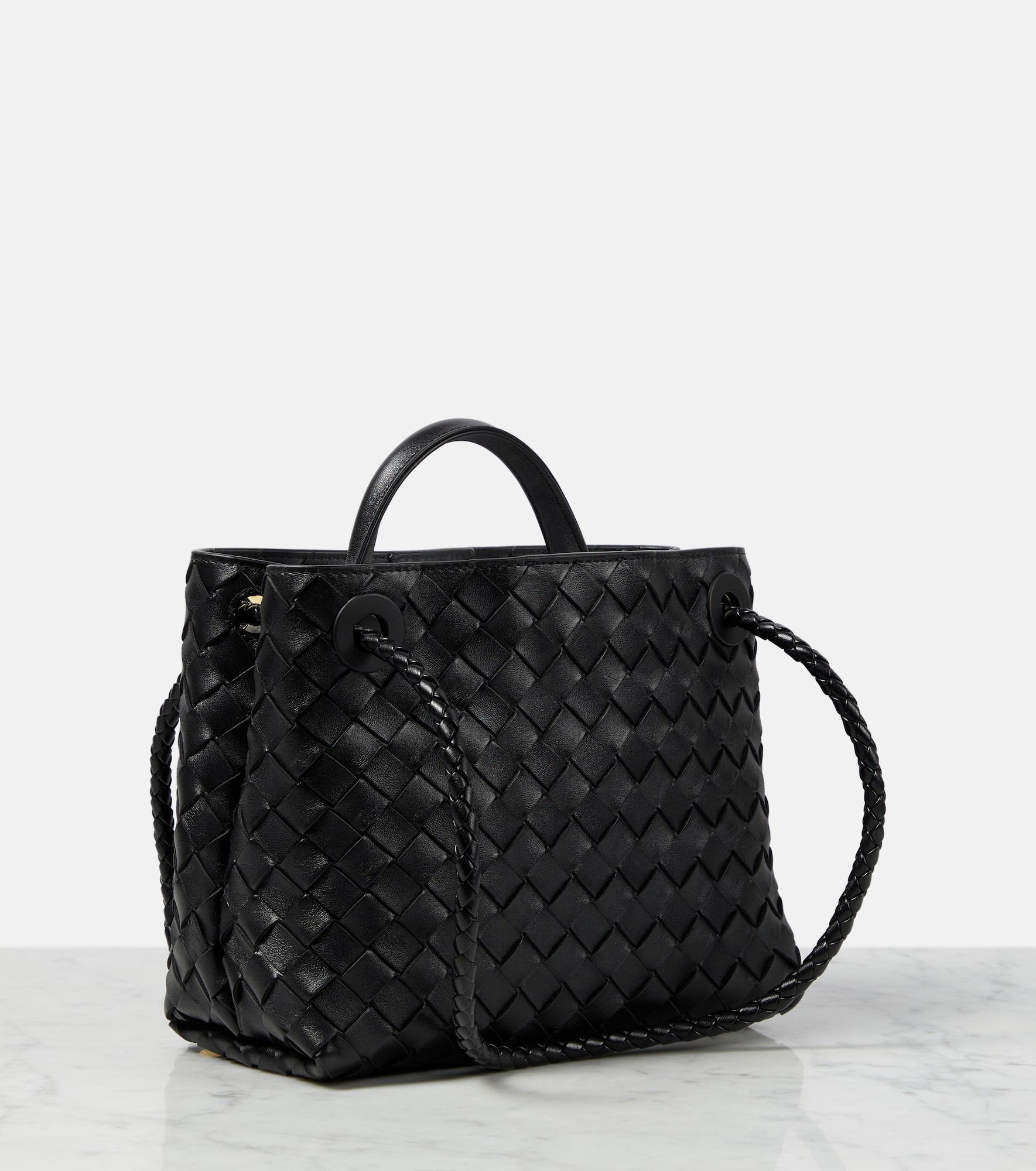 Andiamo Small leather tote bag - 4