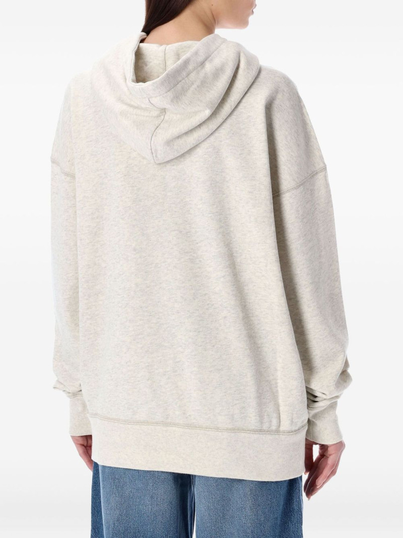 Isabel Marant Étoile logo-detailed hoodie outlook
