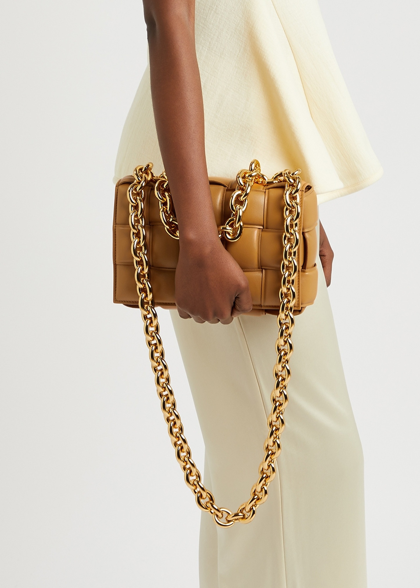 The Chain Cassette leather cross-body bag - 6