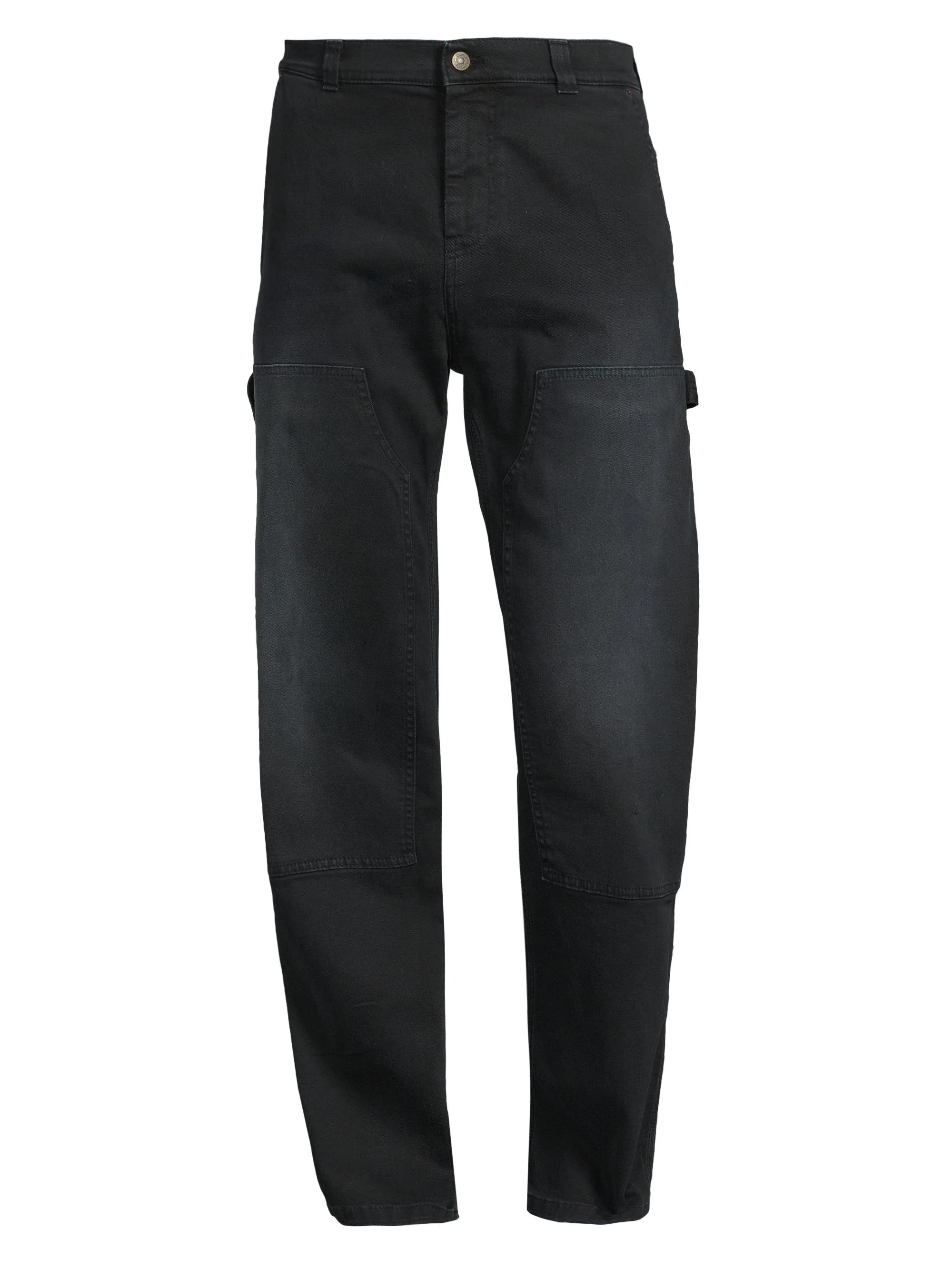 Men's Stretch Carpenter Jeans - Black - 1