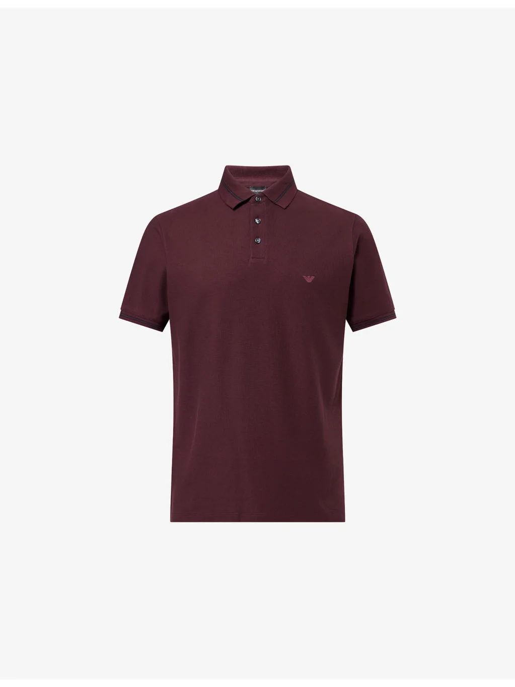 Logo-Embroidered Short-Sleeve Cotton Polo - 1