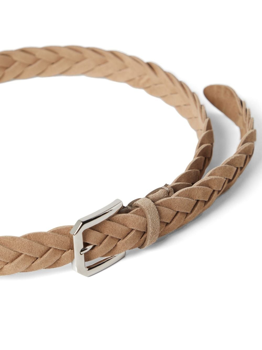 braided suede belt - 2