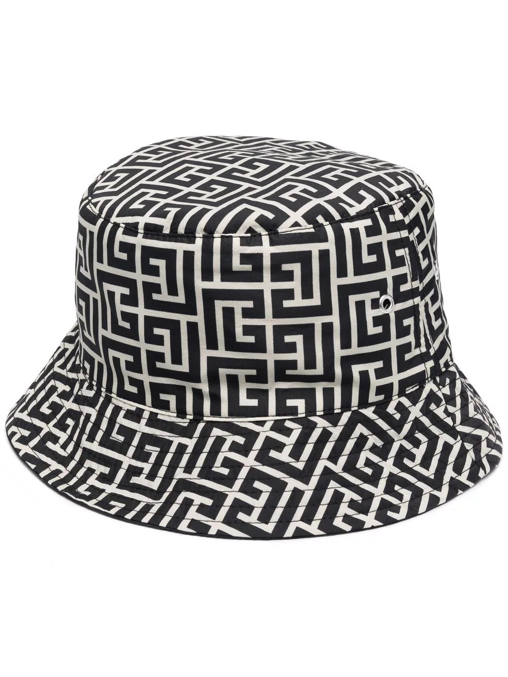 logo embroidered bucket hat - 1