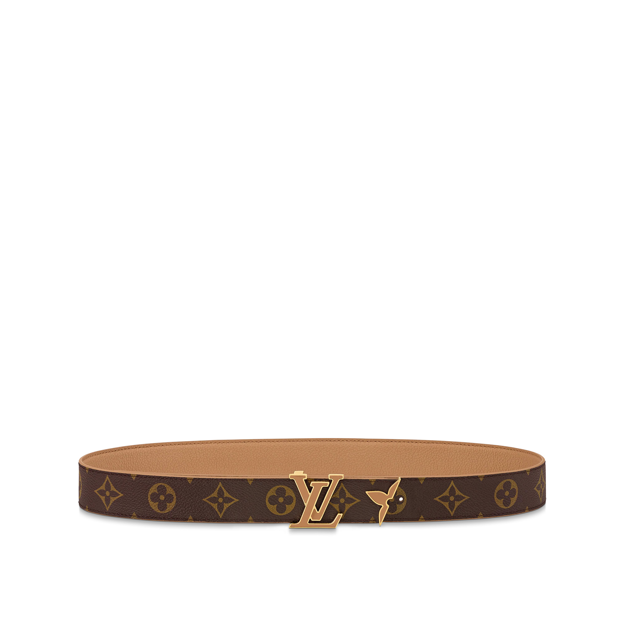 Pretty LV Enamel 30mm Reversible Belt - 4