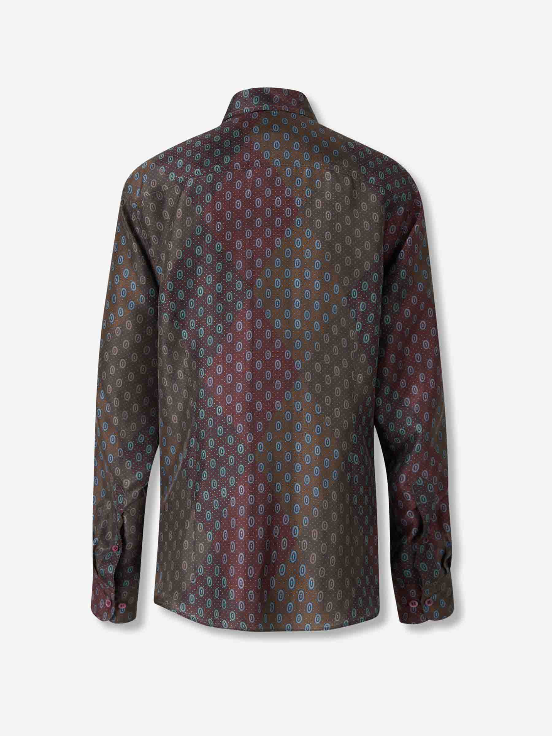 PRINTED SILK BLOUSE - 2